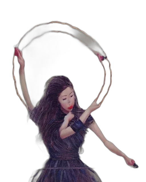 hair, staff, weapon, jewelry, concept art, 3d render, fantasy art, photorealistic transparent PNG cut-out