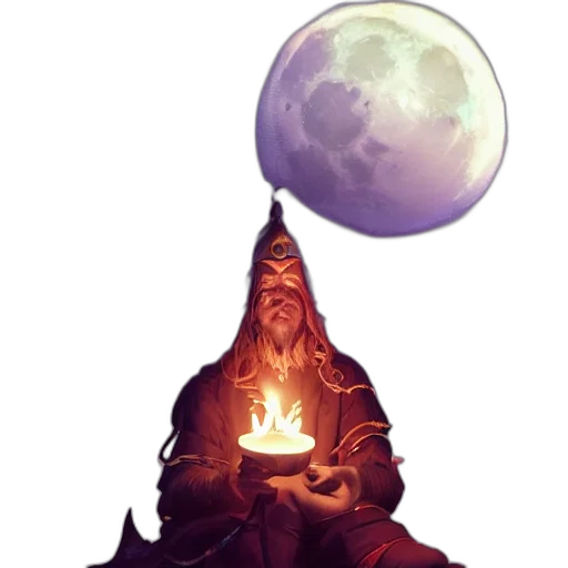 staff, mask, concept art, fantasy art transparent PNG cut-out