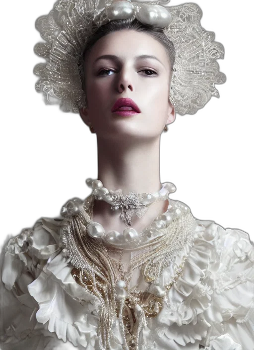 crown, jewelry, dress, face, photorealistic, dark, high, intricate transparent PNG cut-out