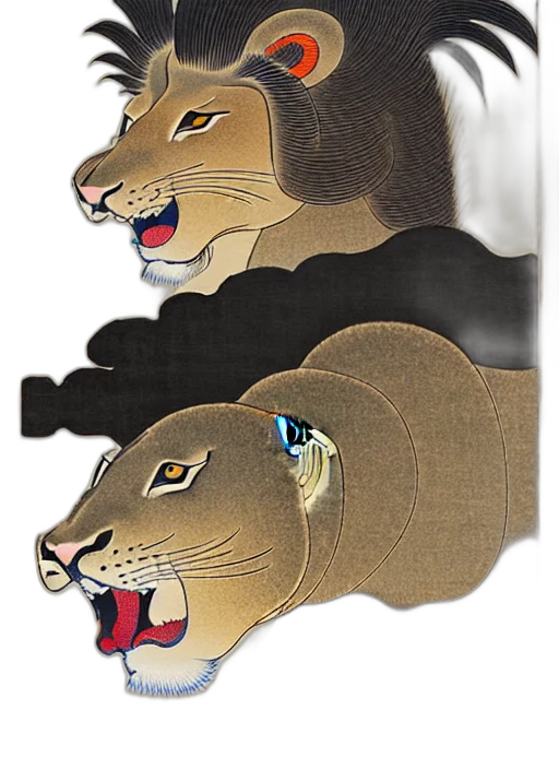 mask, concept art, photorealistic, watercolor transparent PNG cut-out