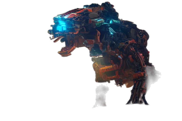 robot, animal, creature, dragon transparent PNG cut-out