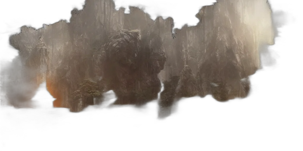dragon, hair, creature, mask transparent PNG cut-out