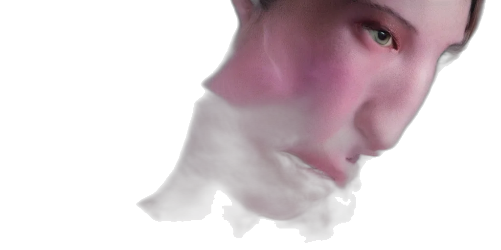 face, mask, creature, hair transparent PNG cut-out