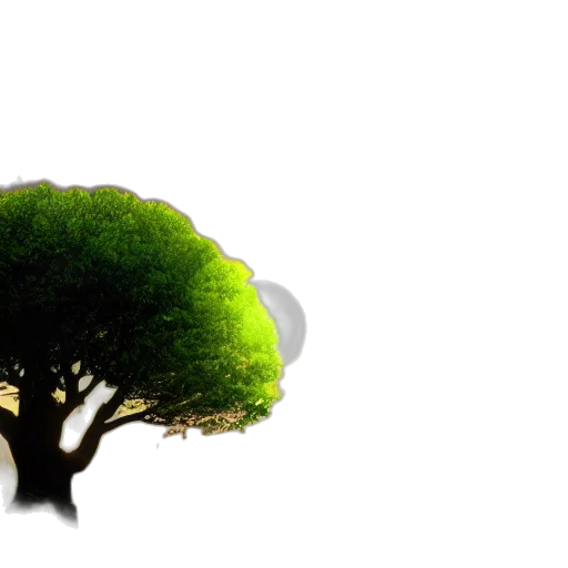 tree, crown, animal, hair transparent PNG cut-out