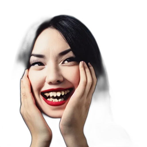 face, jewelry, mask, photorealistic transparent PNG cut-out