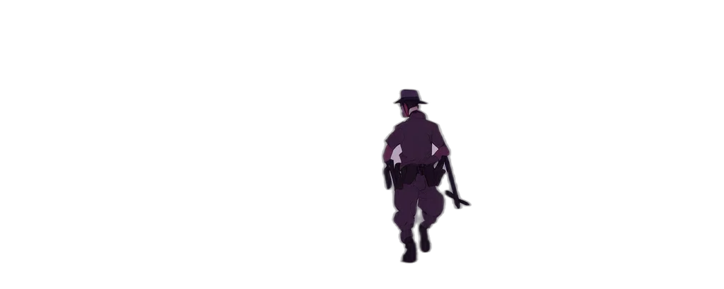 hat, weapon, staff, creature transparent PNG cut-out
