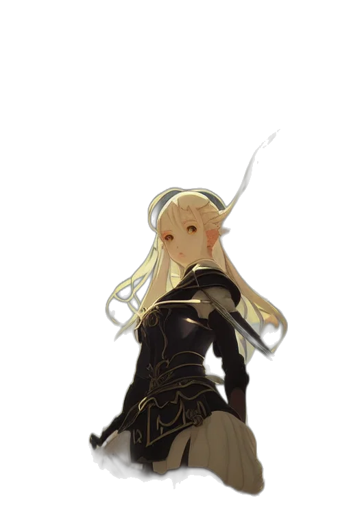 dress, sword, staff, weapon transparent PNG cut-out