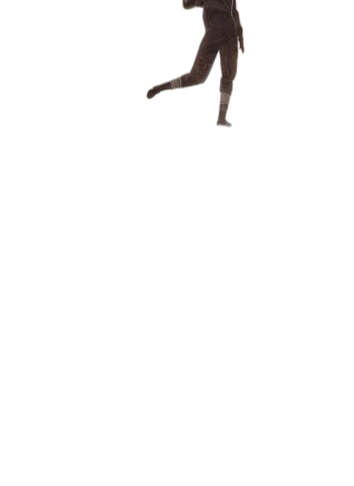 staff, shoes, creature, robot transparent PNG cut-out