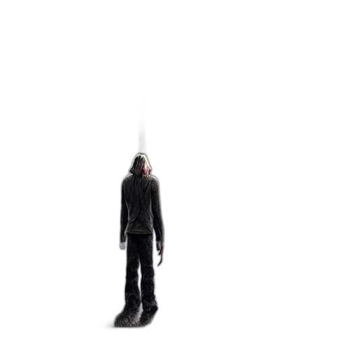 staff, sword, weapon, jacket, concept art, 3d render, pixel art, cyberpunk transparent PNG cut-out