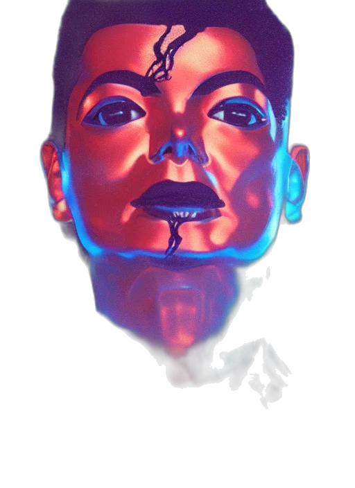 face, mask, robot, creature, photorealistic, watercolor, concept art, cartoon transparent PNG cut-out