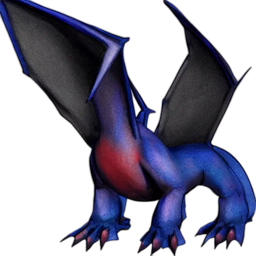 dragon, creature, animal, staff, concept art, fantasy art, 3d render, pixel art transparent PNG cut-out