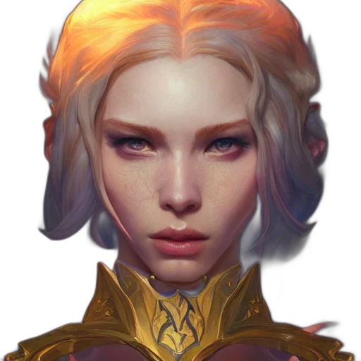 face, crown, staff, mask, fantasy art, concept art, photorealistic, oil painting transparent PNG cut-out