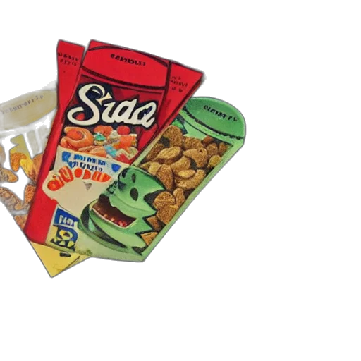 food, stylized, advertisement, snake, themed, cereal, product, art transparent PNG cut-out
