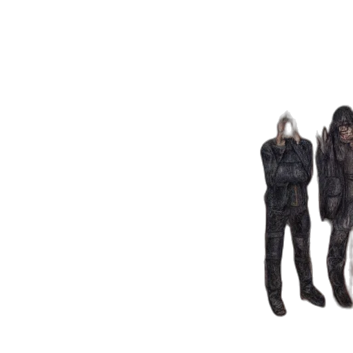 jacket, mask, concept art, 3d render, outer space, dark, dystopian, dystopia transparent PNG cut-out