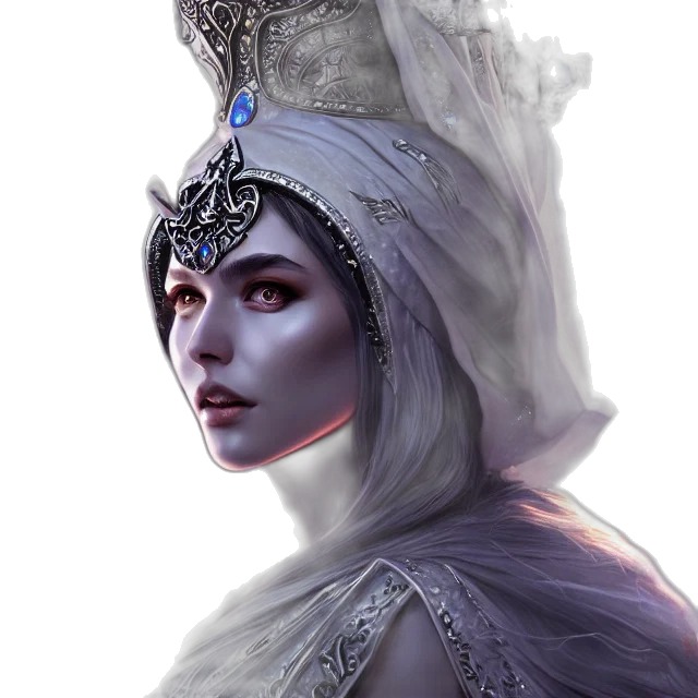 crown, face, mask, staff transparent PNG cut-out