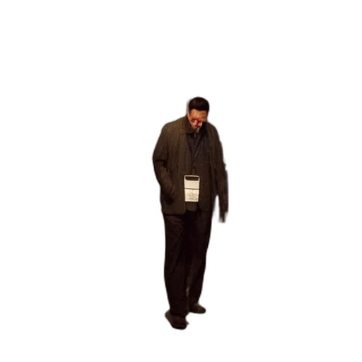 staff, jacket, robot, creature, 3d render, concept art, pixel art, photorealistic transparent PNG cut-out