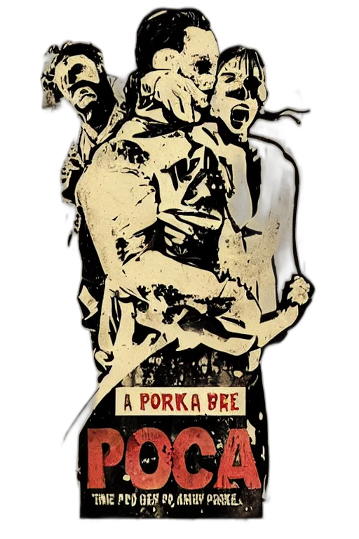 comic book art, concept art, cyberpunk, fire, poster, horror, movie, about transparent PNG cut-out