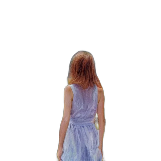 dress, hair, staff, creature, photorealistic, oil painting, 3d render, vaporwave transparent PNG cut-out