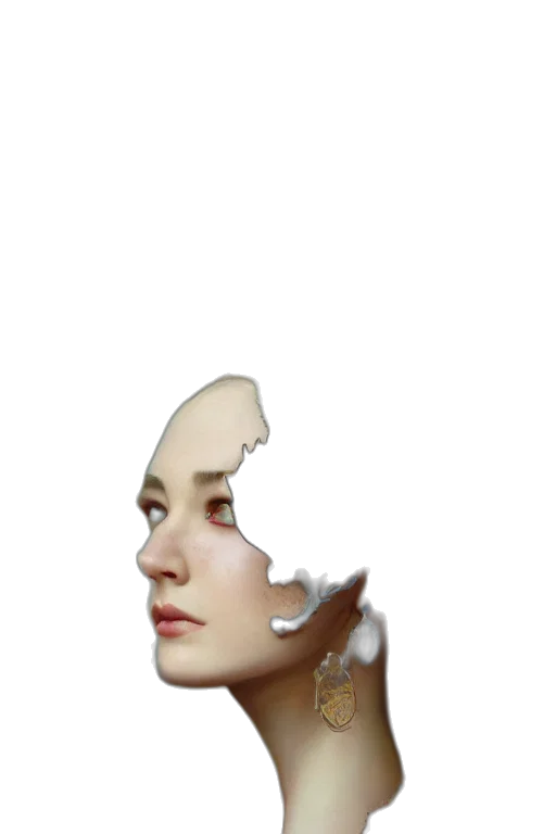face, crown, mask, staff transparent PNG cut-out