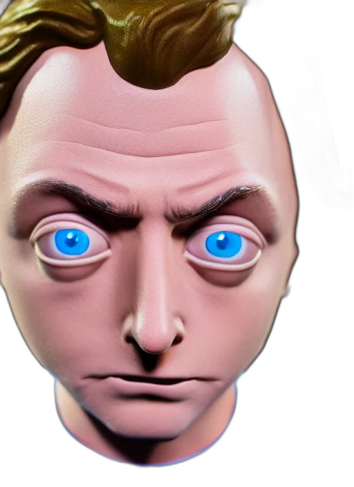 face, mask, robot, creature transparent PNG cut-out