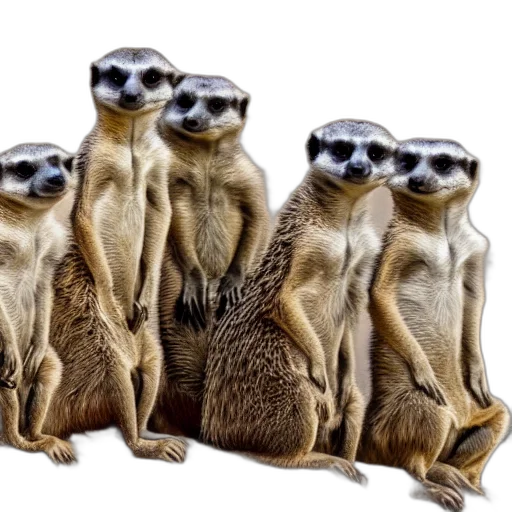animal, staff, photorealistic, group transparent PNG cut-out