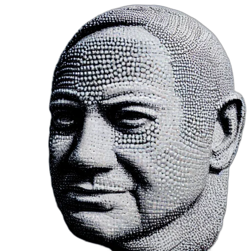 mask, face, robot, jewelry, 3d render, photorealistic, giant, benjamin transparent PNG cut-out