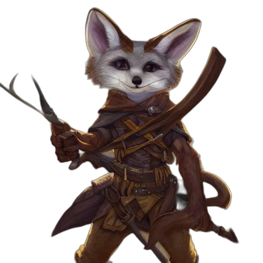 staff, weapon, sword, animal, fantasy art, concept art, 3d render, pixel art transparent PNG cut-out