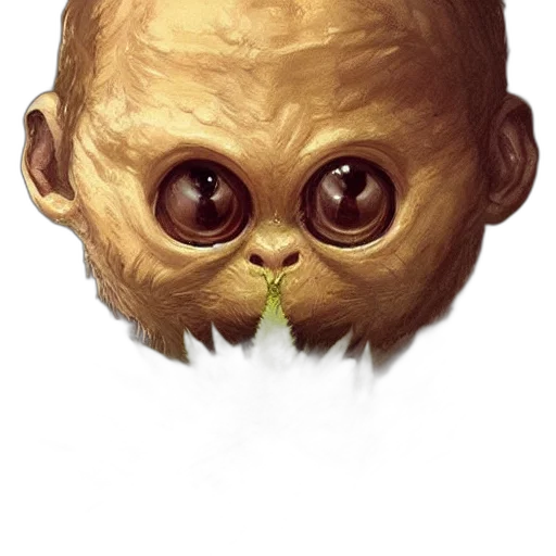 mask, face, creature, staff transparent PNG cut-out