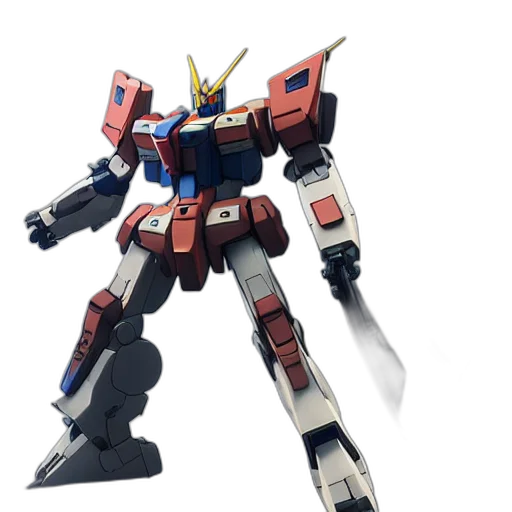 robot, weapon, concept art, 3d render transparent PNG cut-out