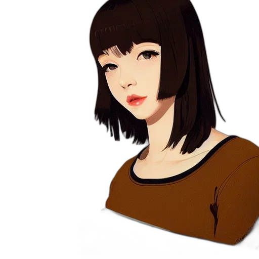 face, dress, hair, staff, photorealistic, cartoon, anime, fantasy art transparent PNG cut-out
