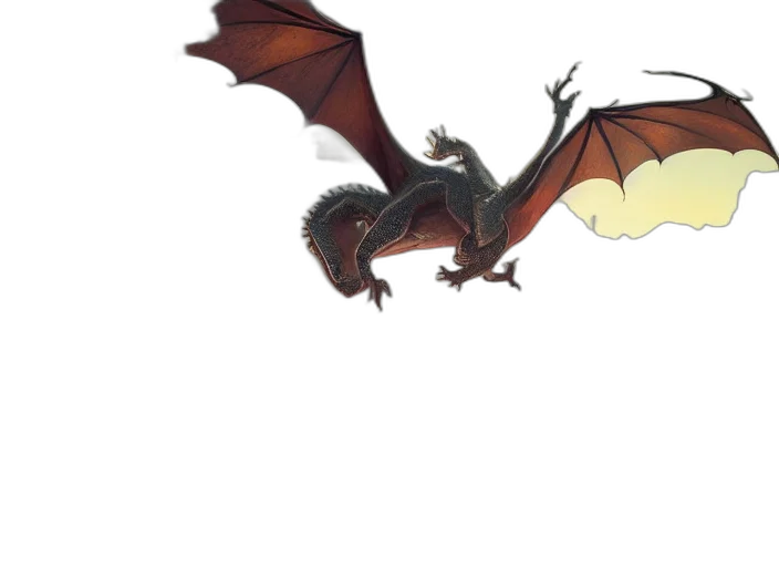 dragon, creature, animal, staff, concept art, fantasy art, 3d render, pixel art transparent PNG cut-out