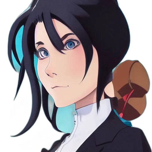 staff, face, mask, jacket transparent PNG cut-out