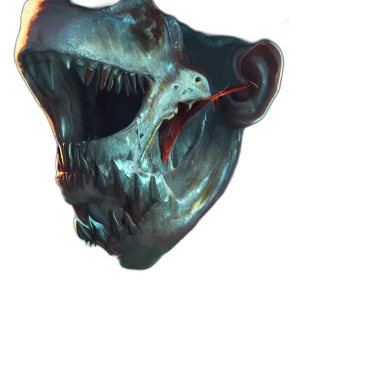 mask, dragon, creature, face transparent PNG cut-out