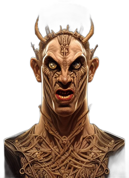 mask, face, creature, dragon transparent PNG cut-out