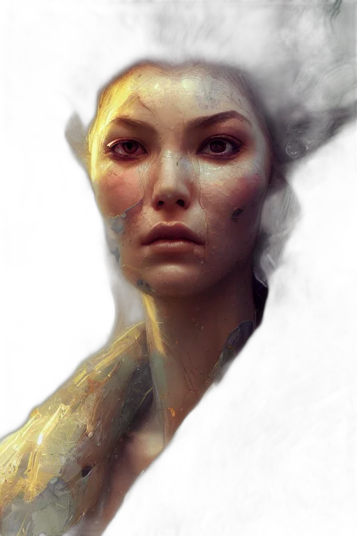 face, dragon, mask, robot, fantasy art, concept art, photorealistic, comic book art transparent PNG cut-out