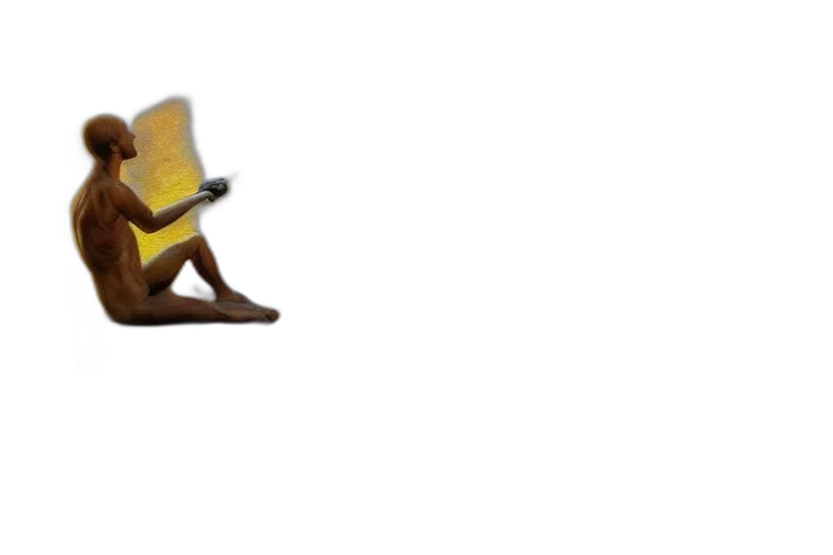 shoes, furniture, hat, crown, 3d render, pixel art, concept art, golden transparent PNG cut-out