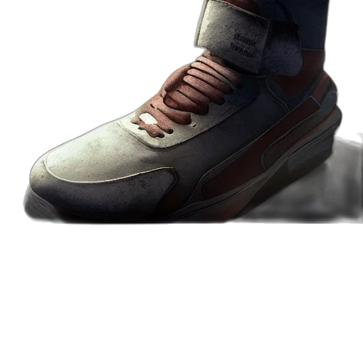 shoes, weapon, jacket, robot transparent PNG cut-out