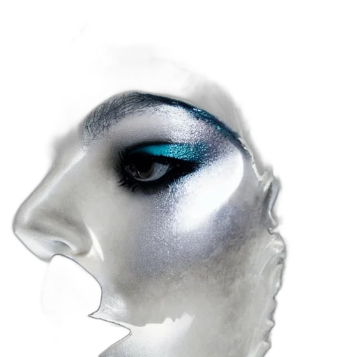 mask, face, jewelry, robot, photorealistic, 3d render, fantasy art, concept art transparent PNG cut-out