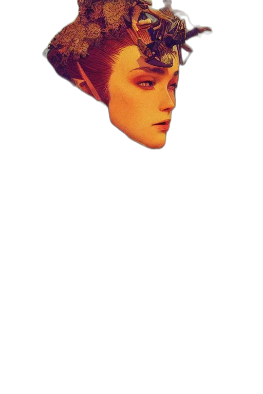 face, hat, mask, crown transparent PNG cut-out