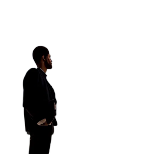 staff, jacket, face, robot transparent PNG cut-out