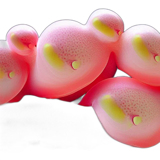 crown, flower, jewelry, 3d render, photorealistic, blobfishes, stacked, top transparent PNG cut-out