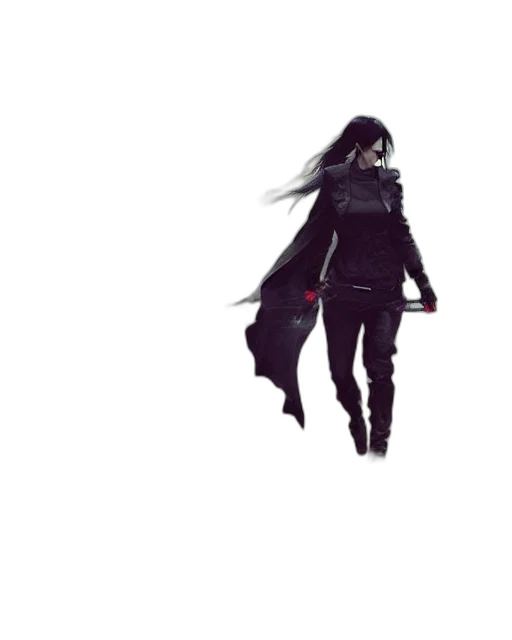 weapon, sword, mask, jacket transparent PNG cut-out