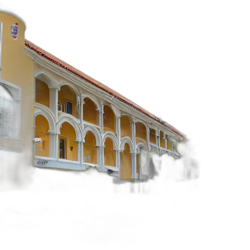 building, 3d render, concept art, photorealistic transparent PNG cut-out