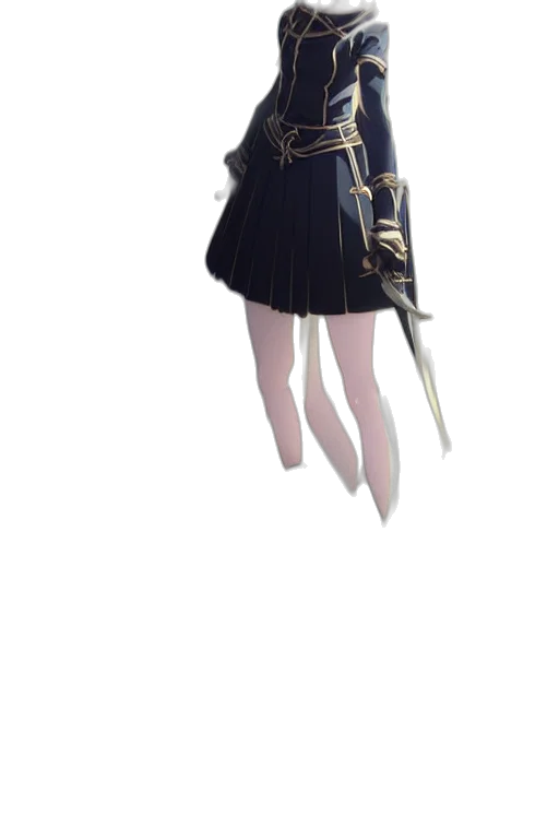 staff, sword, weapon, dress transparent PNG cut-out