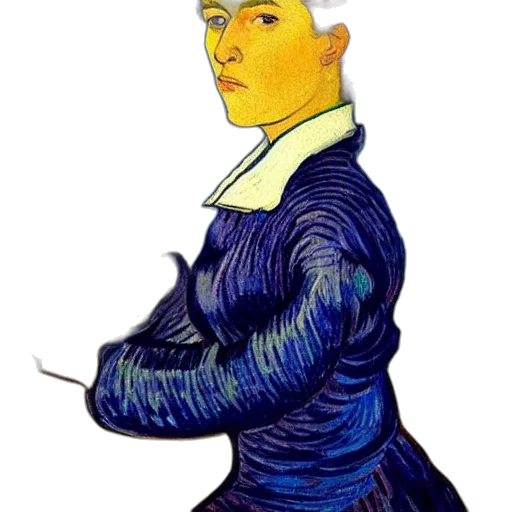 face, jacket, staff, mask, cartoon, photorealistic, oil painting, watercolor transparent PNG cut-out