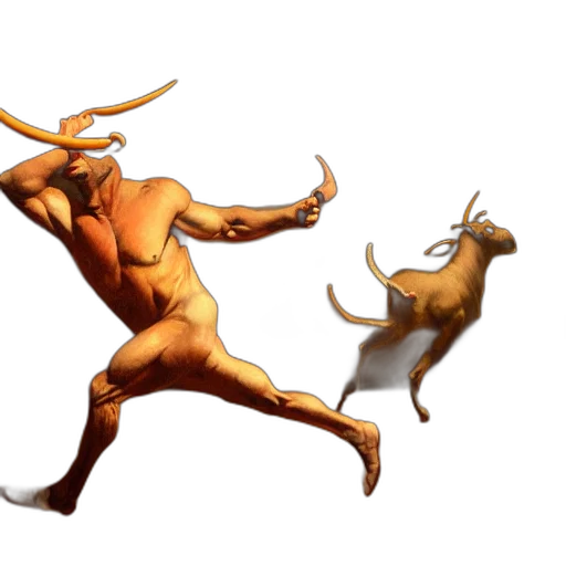 animal, concept art, 3d render, photorealistic transparent PNG cut-out
