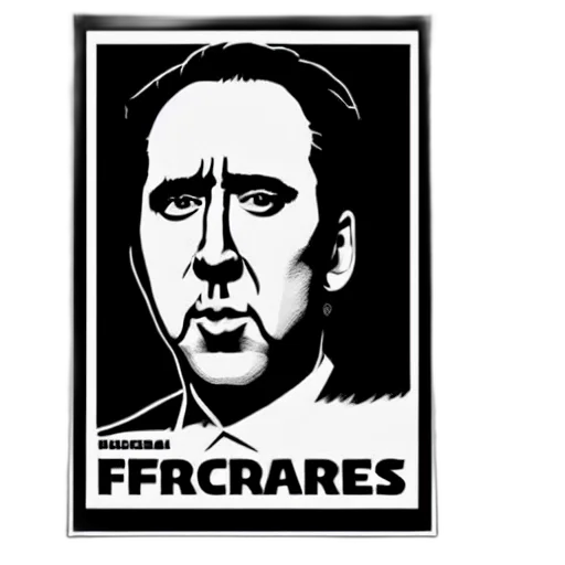 face, pixel art, nic, cage transparent PNG cut-out