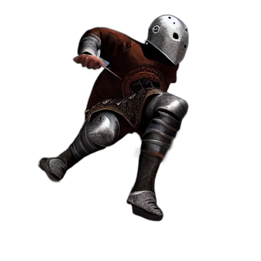 robot, weapon, staff, sword, concept art, 3d render, fantasy art, pixel art transparent PNG cut-out