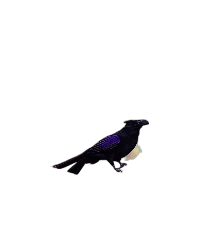 animal, creature, staff, hat, 3d render, pixel art, vaporwave, concept art transparent PNG cut-out