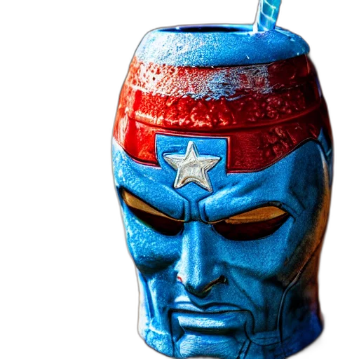mask, bottle, robot, hat transparent PNG cut-out